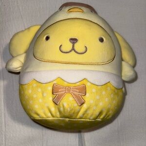 Pompomourin by Sanrio Squishmallow. Teddy Yellow 10 in.